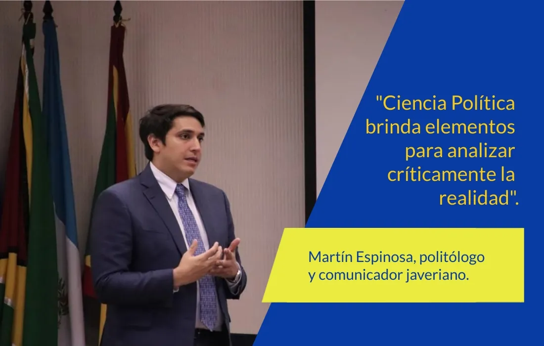 Martin Espinosa politologo Martin Espinosa politologo