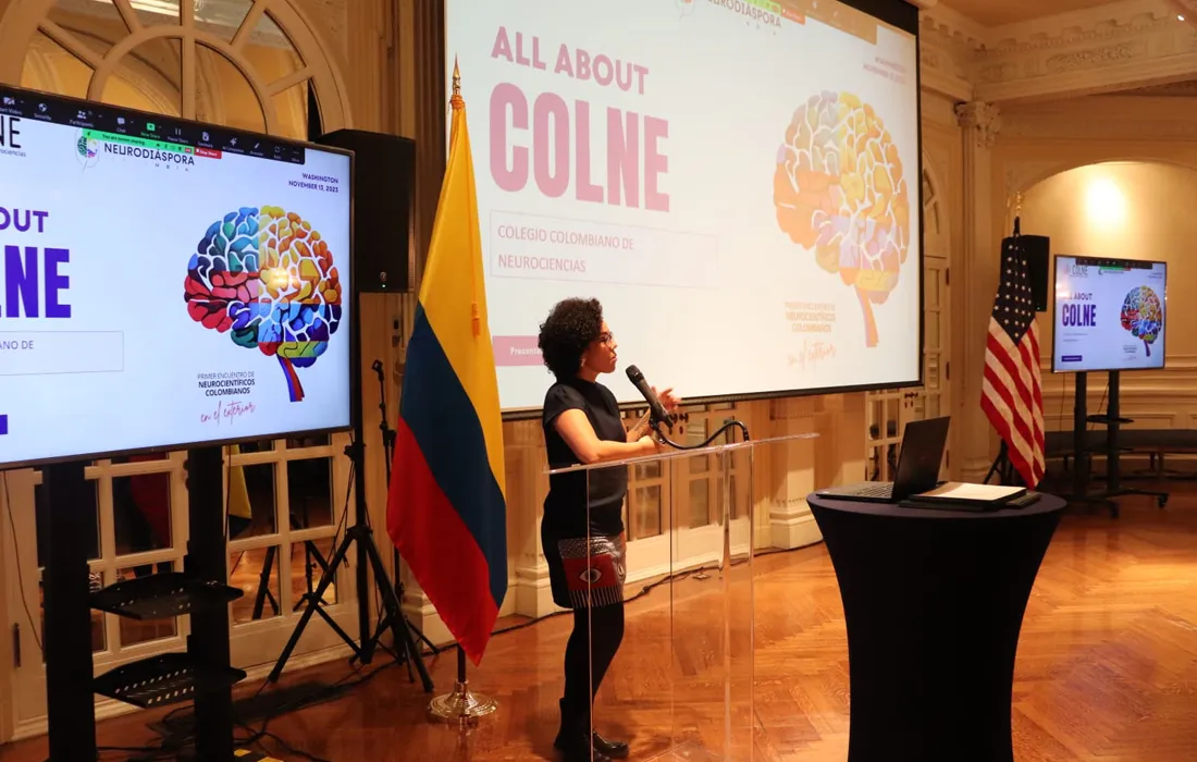 Profesora Lina Becerra participó en el Primer Encuentro de Neurocientíficos Colombianos en el exterior Profesora Lina Becerra participó en el Primer Encuentro de Neurocientíficos Colombianos en el exterior