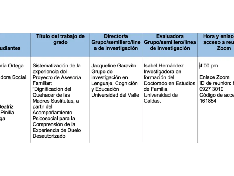 sustentacion ms Asesoria Familiar sustentacion ms Asesoria Familiar